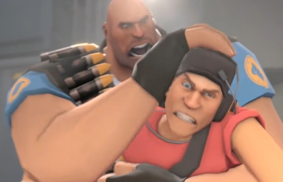 heavy VS pyro should've been heavy VS scout because the heavy and scout are opposites of each other