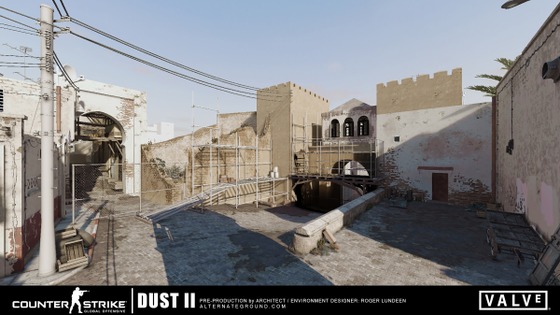 This cancelled Source 2 remake of Counter-Strike's de_dust2 is absolutely beautiful and inspiring, these are only 4 of the several images shown but they still speak for itself. I hope that if there's ever a CSGO Source 2 port or a successor/sequel to CSGO in Source 2 they revisit this. (Will link where I got these images from in the comments)