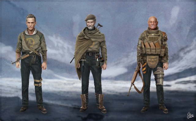 Rebels Characters. 

I messed up the image quality a bit.. but I'm posting anyway !




Like always photobashing, matepainting, digitalpainting and of course some assets are from Half-Life games !