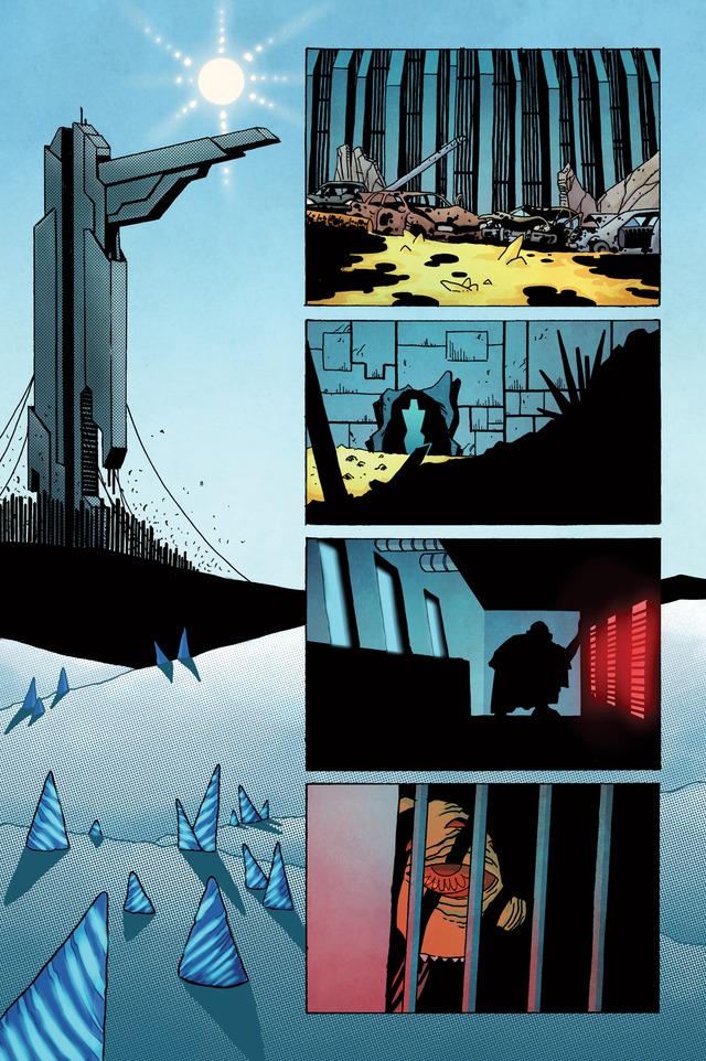 Two (unlettered at present) pages from CHAPTER 8 - REMNANT.