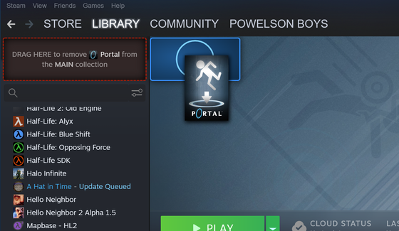 Don't you love it when portal becomes part of your steam's decor?