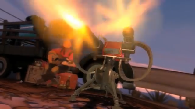 For some reason the sentry gun uses shotgun shells in the meet the engineer video. I don’t know how good you can see it. Trust me though, you could even watch it yourself.
#SaveTF2