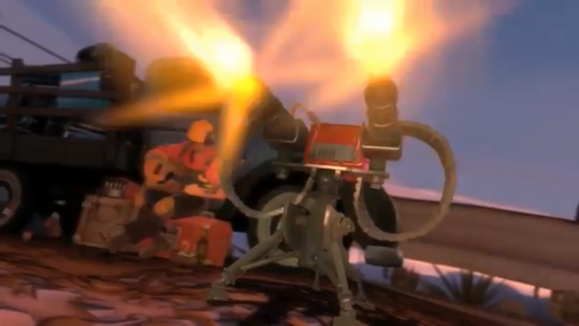 For some reason the sentry gun uses shotgun shells in the meet the engineer video. I don’t know how good you can see it. Trust me though, you could even watch it yourself.
#SaveTF2