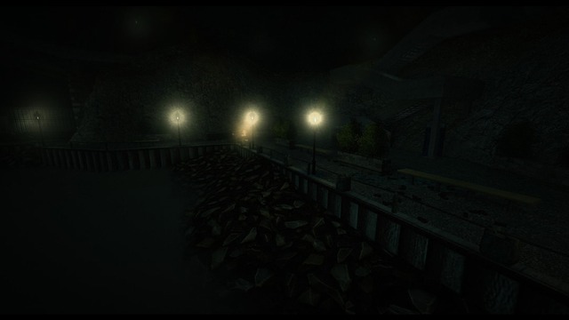 Source Engine Level Design (LastStop 03)

A new level for Contagion.  Players must adventure from the hauled train and find a way to cross the closed bridge. 