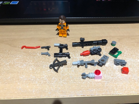 I made Half-Life 1's weapons in LEGO form