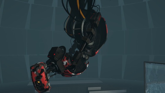 GLaDOS with red camo because why the hell not  -  https://gamebanana.com/mods/377679