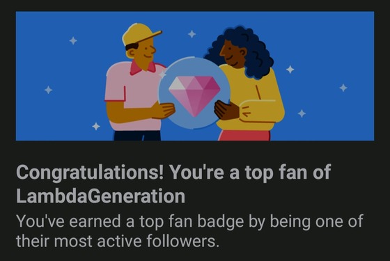 A top fan? 
Pfft, always have been. 
Especially now. 😎
Love you all here. 💖