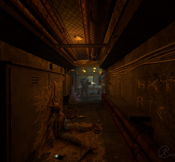 art based on the game Half-Life: Alyx