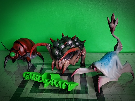 I leave you with my latest art: HALF-LIFE ALYX

SNARK, ARMORED HEADCRAB, and ELECTRIC HEADCRAB dog-looking lightning thing

dynamically posed 3D printed figures by GameQraft.
Hand and airbrush painted

STLs available at CGtrader.com/gameqraft
more @ youtube.com/gameqraft

#hla #halflife #halflifealyx #alyx #snark #headcrab #headcrabs #3dprinting #valve #gameqraft #bringgamestolife