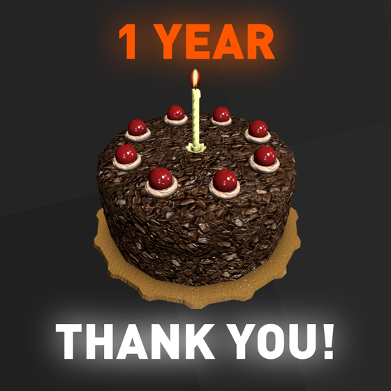 In celebration of our Community Platform turning 1 year old, we've added a special achievement for everyone who has been a member of the site for over a year!

Check your profile to see if you got one - or wait until your profile turns 1 to get it!

Thank you again to everyone for the support. 

We make the site to help keep Half-Life and Valve community content alive - but without you guys we could not do this.

We can't wait to show you what's next.
