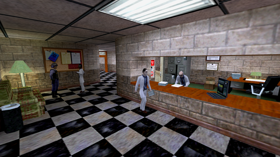 Black Mesa offices before the Resonance Cascade.