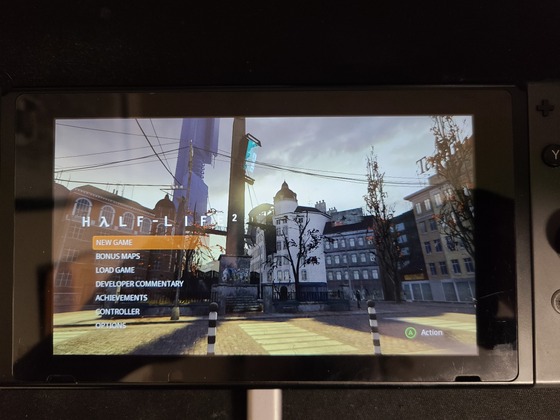 I now have Half-Life 2 running almost perfectly on the Switch using the official Portal release.