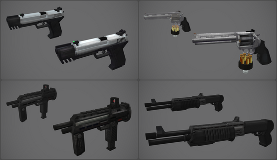#minecraft #combat17
Coming back to this silly old project with weapon retextures and more dynamic casings

I also uploaded a video showcasing all of the new weapon retextures. Feel free to check it out here!
https://youtu.be/d1SUJgWElE0