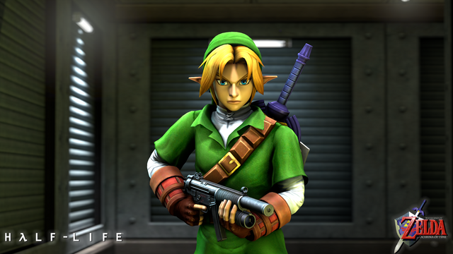 "Run, Think, Shoot, Link."

Artwork in promotional poster style for Half-Life: The Legend of Zelda - Ocarina of Time, comes in two versions: One with detailed info about Link Freeman, and one without it. I hope you guys enjoyed it! 

Assets used:  Black Mesa 2012, Juniez Classic Weapons Pack for Black Mesa 1.5, and The Legend of Zelda: Ocarina of Time (Hyrule Warriors / Project M model improved by Taco). 


#SFM #SourceFilmmaker #crossover #HalfLife #BlackMesa #fanart 
#RememberFreeman #CommunityCreations #GameOfTheYear1998 