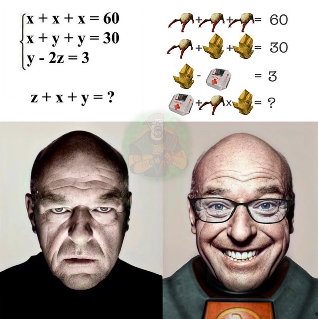 Math is always more interesting with Half Life