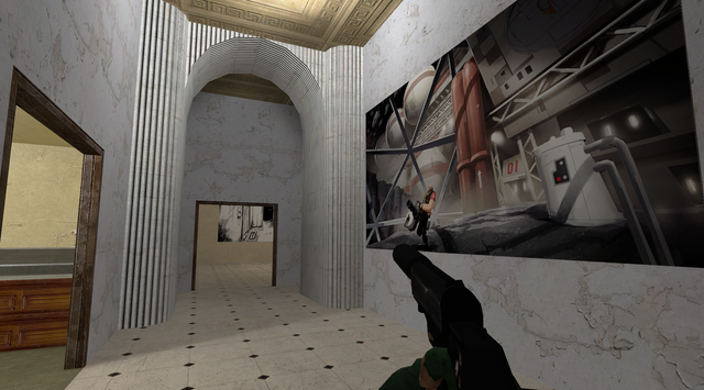 Hi, if you want to contribute artwork to a beta-related HL2 mod then here's an opportunity. The only real requirements are that it should be somewhat HL2 beta themed.

The museum is an area that you fight through in Manwich's Odyssey so I thought it'd be nice to have a bunch of submitted stuff covering the walls.

The artwork could be anything really: Drawings, cool Gmod screenshots, or scribbles in MS Paint.

#manwichsodyssey