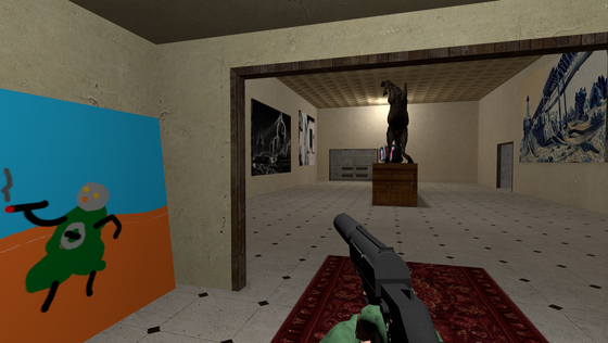 Hi, if you want to contribute artwork to a beta-related HL2 mod then here's an opportunity. The only real requirements are that it should be somewhat HL2 beta themed.

The museum is an area that you fight through in Manwich's Odyssey so I thought it'd be nice to have a bunch of submitted stuff covering the walls.

The artwork could be anything really: Drawings, cool Gmod screenshots, or scribbles in MS Paint.

#manwichsodyssey