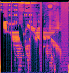 there is a new video by breadman on youtube: https://www.youtube.com/watch?v=Toiooq3OG3k

wan you watch it you can hear 3 "num broadcast  packets".
i put them in spectrogram and this are the images:

the first one is just cranes 

the second one you can see building and a combine elite maybe bodcop or someone else?

the third one headcrab zombie and sign (i think)
