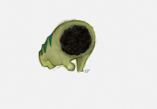 i bring you… cute little houndeye!
part two of trying out a new art style on some little half life guys