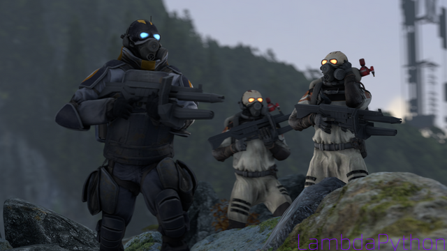 Combine Patrol i scrapped this one like 3 times then fi ...