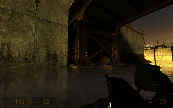 Overcharged Secret Weapons, Opposing Force Knife: Under That Bridge

