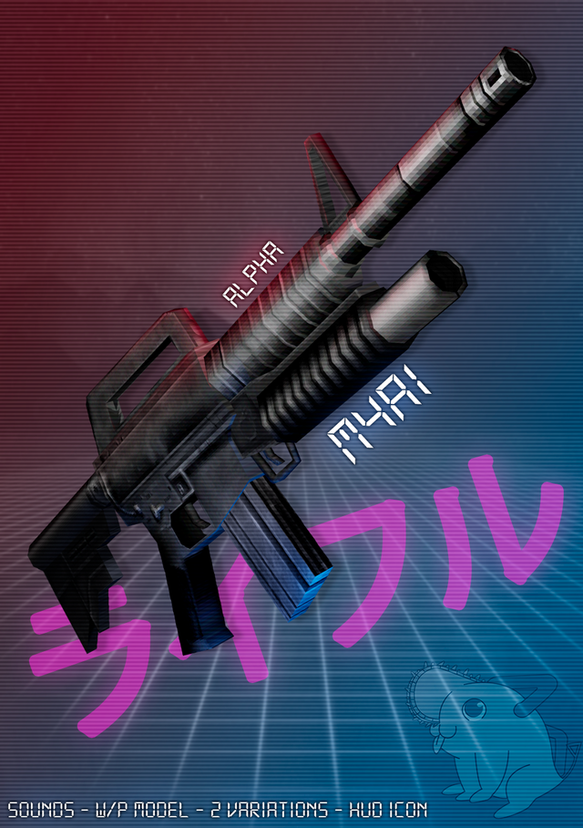 Alpha M4 (Remaster)

After a few days of work, I've finished my model for what I believe, a retail, LD Styled M4 would like. It's based on the original alpha model. It includes sounds, hud icons and the appropiate models. 
Get it here:
https://gamebanana.com/mods/394799