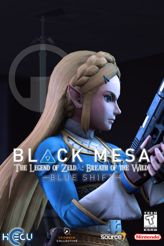 "You played the hero. You played the villain. Now, you're stuck in the middle. 
Black Mesa: Breath of the Wild - Blue Shift. Your shift begins soon."

Now, in Black Mesa: Breath of the Wild style, introducing Black Mesa: Breath of The Wild - Blue Shift! Now, you can play as security guard and Doctor Link Freeman's good friend Zelda Calhoun, in Source Engine!

Assets used: Black Mesa 2012 Office Complex map, The Legend of Zelda: Breath of the Wild (Hyrule Warriors: Definitive Edition version) Princess Zelda model, and Juniez' Classic Weapons Pack Glock 17c w/ Silencer.

Again, special thanks to @CrowbarCollective for supporting the Black Mesa: Blue Shift mod and @HECUCollective themselves for making the mod itself! (and @twowestex-westeh for correcting me AND including me in your posts!)



https://twitter.com/001American/status/1560415580234006528?s=20&t=6yXWpjJrOstg8-BSlH47OA

#SFM #SourceFilmmaker #HalfLife #BlackMesa #CrowbarCollective #HECUCollective #BlackMesaBlueShift #crossover #fanart #CommunityCreations 