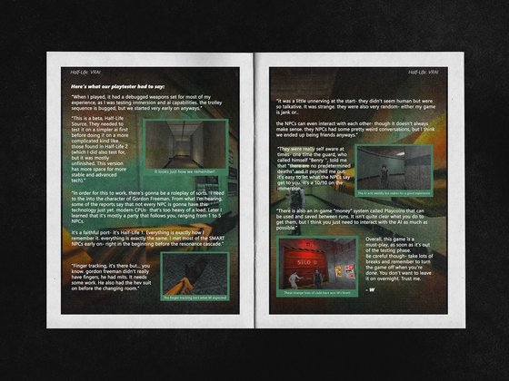 a half life/alternate gaming history zine I'm releasing today, after a year of working on it... some things are different, some are the same. take a look!