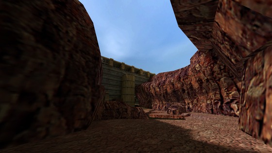 Half-Life definitely has some interesting spots that have 'smooth flowing' from one atmosphere to another. When you play the game, you might not notice such changes in tones. For that time it was impressive, I think.