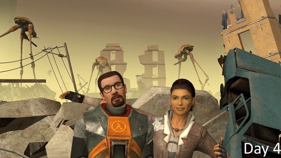 It Only Took Gordon Freeman 4 Days To Destroy The Combine's Presence In City 17