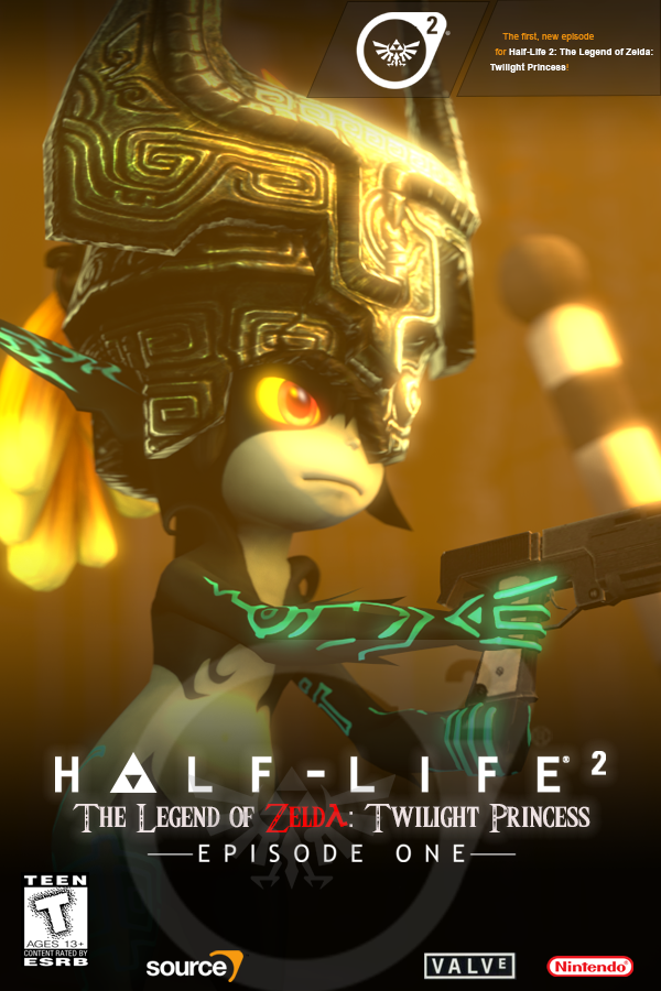 "I think we should tell Dr. Kleiner to get you a replacement battery."
-Midna Vance to Link Freeman, 202x

https://twitter.com/001American/status/1564988907934011394

Well, introducing Half-Life 2: The Legend of Zelda - Twilight Princess: Episode 1! Experience the aftermath of destruction of Citadel in City 17 in this standalone expansion pack! Half-Life 2: The Legend of Zelda - Twilight Princess not needed to play this game!

Included are the actual HL2EP1 cover art for comparison.


Assets used: The Legend of Zelda: Twilight Princess (Hyrule Warriors model) Midna, and Half-Life 2: Episode One ep1_c17_01 map as background.


#SFM #SourceFilmmaker #HalfLife2 #Episode1 #crossover #fanart #CommunityCreations 
