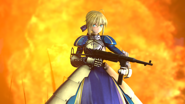 This is a req off one of my friends on Discord. Fate Saber themed Half-Life 2 cover art and pfp. Pretty much a wild deviation of what I usually done eh?

Assets used: Fate Extella Artoria Pendragon (Saber) model, Day of Defeat: Source's MP40 model, Missing Information 1.6 XM29 OICW and e3_techdemo5 map, and Forest Clearing map on Steam Workshop.

https://twitter.com/001American/status/1566078578541834241?s=20&t=3EL1SoBO3mIdavrem4Kzfg

#SFM #SourceFilmmaker #crossover #HalfLife2 #requests #fanart 