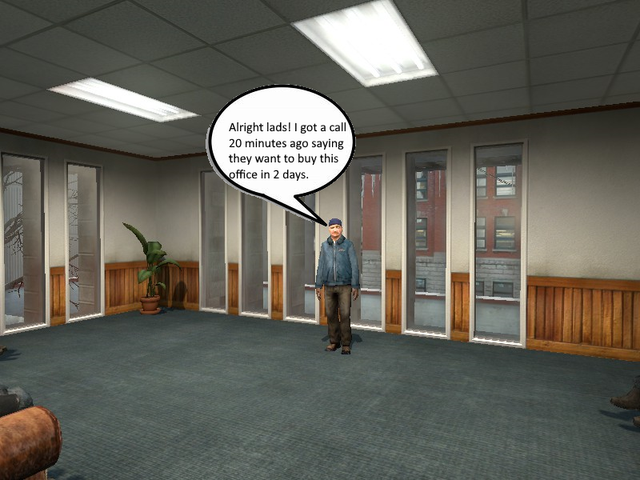 Office Complexity: A GMod Comic - Part 1 of ?

I made this out of sheer boredom lmao
Made in Gmod, edited in paint.net