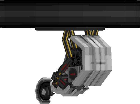 My GLaDOS design for a Minecraft Bedrock project named Valvecraft