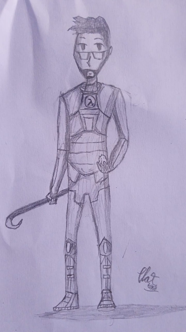 Gordon Freeman sketch.


I was not sure if I wanted to post this or not but I was confident enough ig.