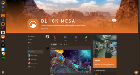 In celebration of the 10th anniversary of the original Black Mesa: Source mod release (time flies doesn't it?!) we've launched the official Black Mesa subcommunity!

Come share your Mesa fan art, fan films, memes and purple hats. Just no pizza (Dr. Horn will kill u...) 

🎁 BUT WAIT, THERE'S MORE 🎁
Our friends over at @blackmesadevs are also giving away $150 in Steam gift cards to members  as part of their celebrations - giveaway details on the subcommunity! 