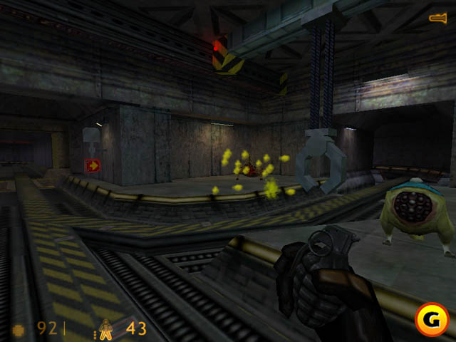 Interesting fact about PS2 HL1, did you know that the PS2 Grenade animation existed during the Dreamcast port days? Yet HL1 PC HD Pack we have, the grenade animation is different from the screenshot, yet they brought back the animation as seen on the screenshot to PS2 port.

(Credits to Valve Archive for the image.)