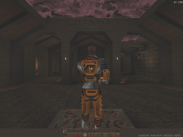 Here's a very different and strange Xash3D mod - Quake Remake. This is a full port of Quake 1 to goldsrc via Xash3D. What makes it especially interesting in my eyes is just how much goldsrc DNA you can feel in the game.

On the surface, it's basically the same game but if you have spent a decent chunk of time with Quake and HL1/other goldsrc games you'll probably be able to spot quite a few differences. Things like Scrags bleeding yellow and their projectile leaving the bullsquid impact, different screen effects for explosions, ability to spray logos and the list goes on.

The movement is goldsrc rather than Quake so they're similar but definitely different. You'll also see some behavioral changes both for monsters and weapons. I think the Nailgun fires at the same speed as the MP5 so that's a big change right there.

All of these changes feel incidental rather than deliberate. I think they're a byproduct of porting the whole game to goldsrc. There's also a number of mods and addons in moddb that I haven't explored just yet but definitely will.

If you're a big Quake fan who has also played a lot of Half-Life 1 then I would highly recommend checking out this bizarre little port. Let me know what cool and strange things you guys find! I'm gonna play through all 4 episodes myself so I'll be sure to share some stuff I find as well :)

Download link - https://www.moddb.com/games/quake-remake/downloads/quake-remake-v10-sfx-archive

Mods/Addons - https://www.moddb.com/games/quake-remake/downloads