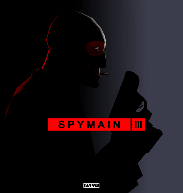 Spymain III. Made using SFM and Photoshop.