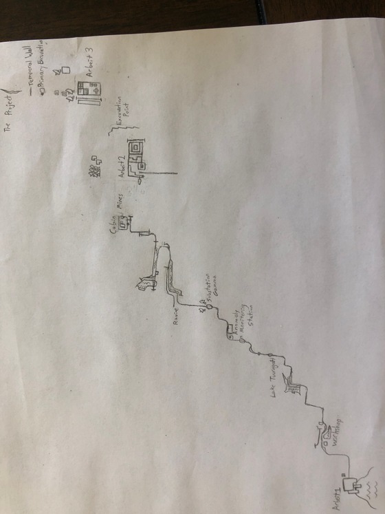 A mapped out the entirety of EZ2 on paper. I’m working on making a bigger one next. 