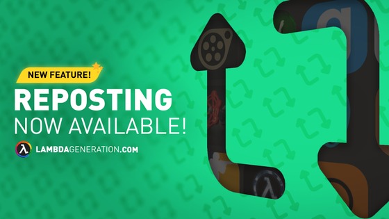 ♻️ THE REPOST UPDATE ♻️
🚀 NEW FEATURES
- Reposting
You can now repost posts across multiple communities via the new ♻️ Repost button.
Made a cool TF2 animation in SFM, but don’t know which community to post it to? We’ve got you covered. Think of retweeting but for communities.
Posts that have been reposted to other communities will show a new repost banner. Posts can only be reposted to the same community once. If someone has already reposted a post to a community, it will be greyed out in the new Repost menu. You can also undo reposts via the … menu.
✏️ CHANGES
- Reaction picker
The add reaction button has moved to the reactions area.
The reaction list now truncates when there’s over 6 reactions (RIP ALLAN), All reactions can be shown by clicking the (...) button.
- Rules update
Now we’ve added Reposting, we’ve updated the platform rules to make it clear that posts shouldn’t be manually copied or cloned between different communities. If you want to post something between subcommunities - use the new feature!
- Changelog's new home
From now on were going to be posting our changelogs directly on the site. Join the LambdaGeneration subcommunity if you want to follow the platforms progress.
#platformchangelog