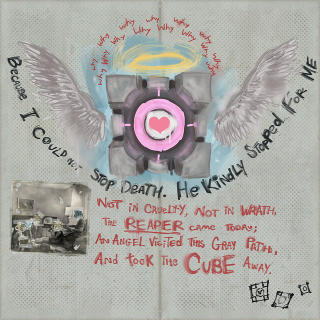 Remade a Rattman scrawling from Chamber 17 (portal) to fi ...