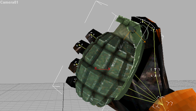 Did you know that Valve could never get the old Grenade to export from 3DSMax correctly?

For whatever reason, the UV would change upon exporting to SMD from 3DSMax.

Add this on top of how broken the old throwing animations (fire1 and fire2) were, this would render the Grenade the most broken weapon in Half-Life during development.

#betawasntalwaysbetter