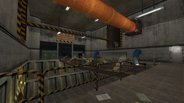 Some mapping work I've been doing for 2 days (kinda stopped rn due to many things I'm working on lol). This is a "remake" of HP entrance area from Black Mesa: Blue Shift, made by the furious and awesome LD Cyv0. I literally copied almost everything from it but made the area a bit bigger and open. I know about the lack of colors, I'll try to do something with it =)

I'll try to post another WiP of the storage area in a couple of days... maybe

Edit: WOW! thanks for that amount of likes, guys! I didn't expect that kind of reaction to my (not fully but still) unfinished work lol. Much love! ❤️‍🔥