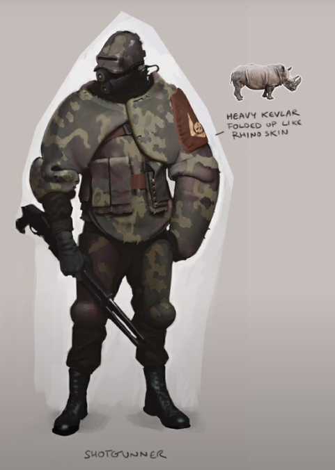 [Blender] Combine Rhino Soldier Recreation