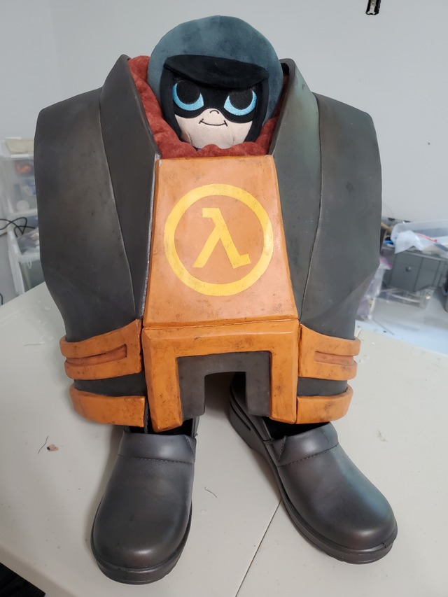 Part of my freeman cosplay (plushie not included)