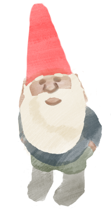 Very silly gnome