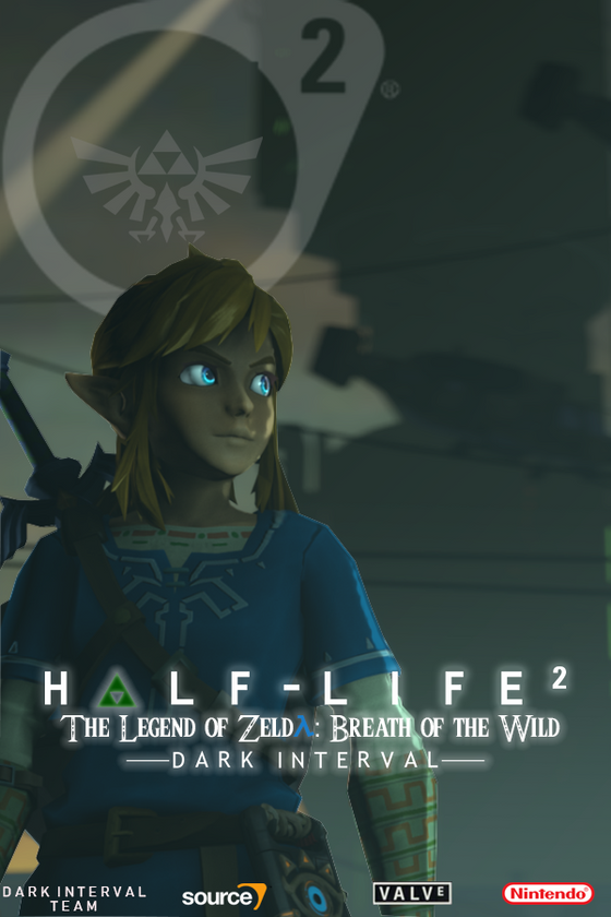 Well introducing Half-Life 2: The Legend of Zelda: Breath of the Wild - Dark Interval! https://twitter.com/001American/status/1592013098453716997?s=20&t=Gr0nHOSiLk0OhLivPIloNw

Assets used: Dark Interval's terminal map, actual BotW Link model ported to Source. 

#crossover #HalfLife 
