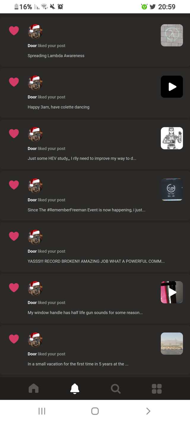 Looks like @doorguy 's likes also reached me!! I am so thankful and surprised!! 😭😭😭

Edit: Right after posted @danskart joined in as well- thank you tho i don't think i deserve it that much there's people out there who actually does 🥺