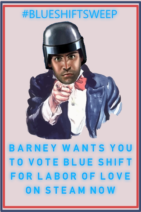 #BLUESHIFTSWEEP 
VOTE FOR HALF LIFE BLUE SHIFT #SteamAwards2022 LABOR OF LOVE BABY!!!